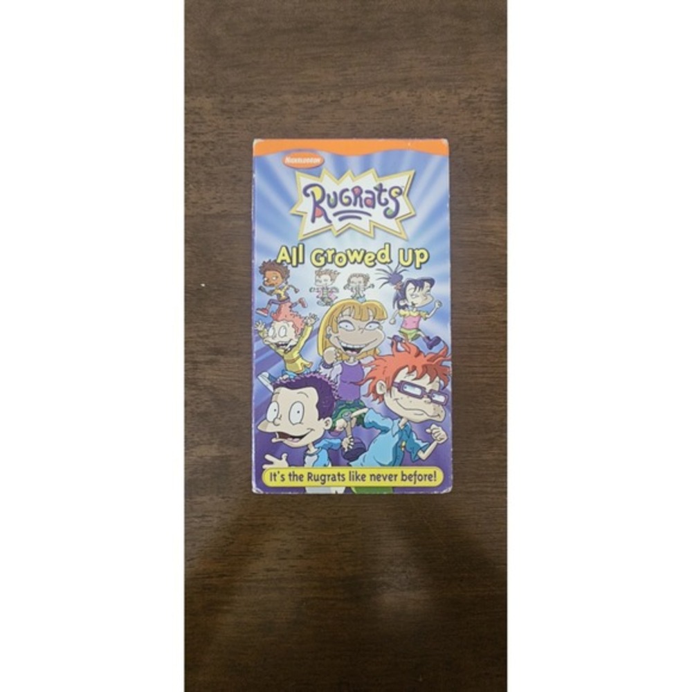 Vintage 2001 Rugrats‎ VHS- All Growed Up (VHS, 2001) Nickelodeon